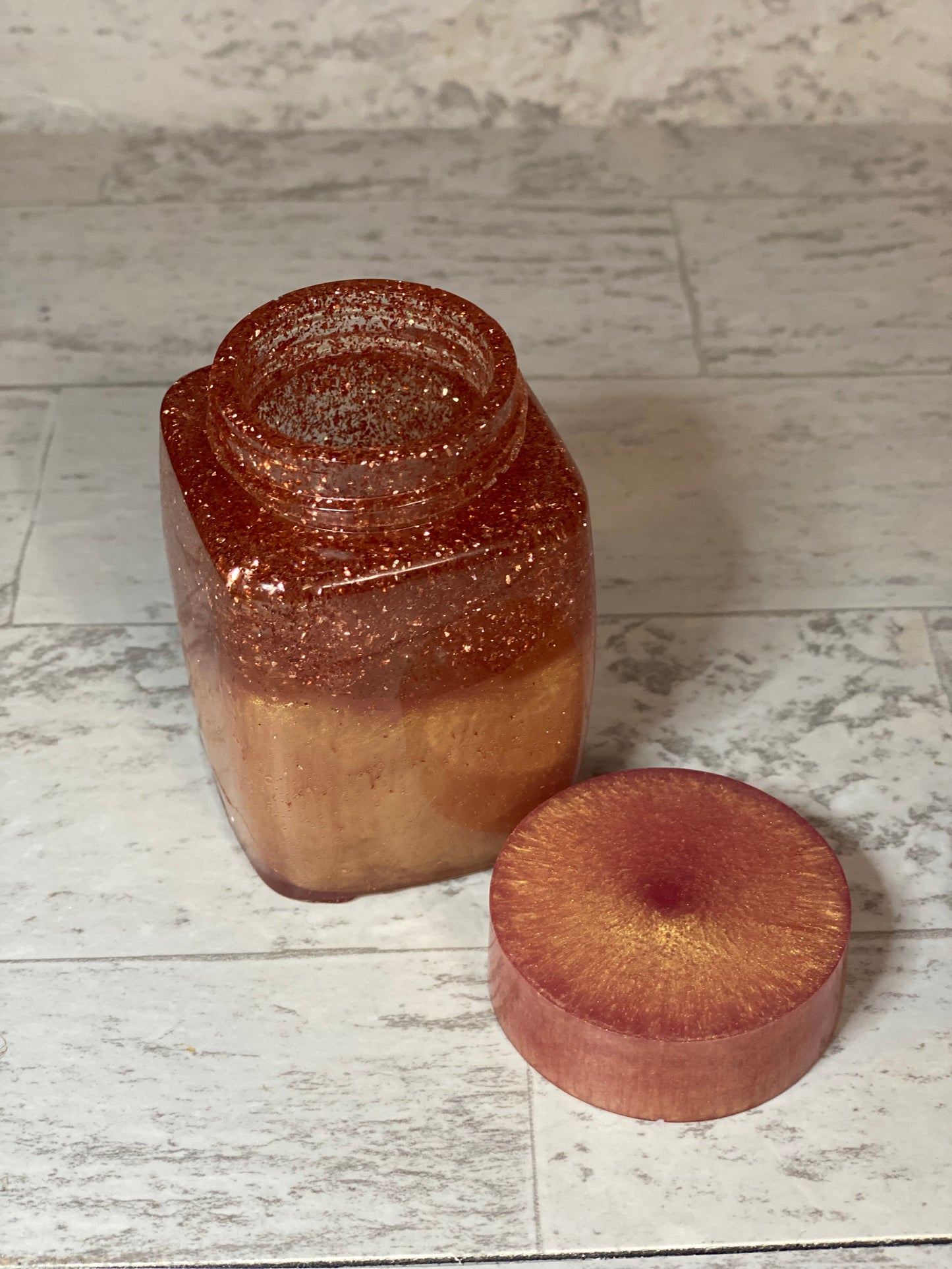 Rose Gold Small Container