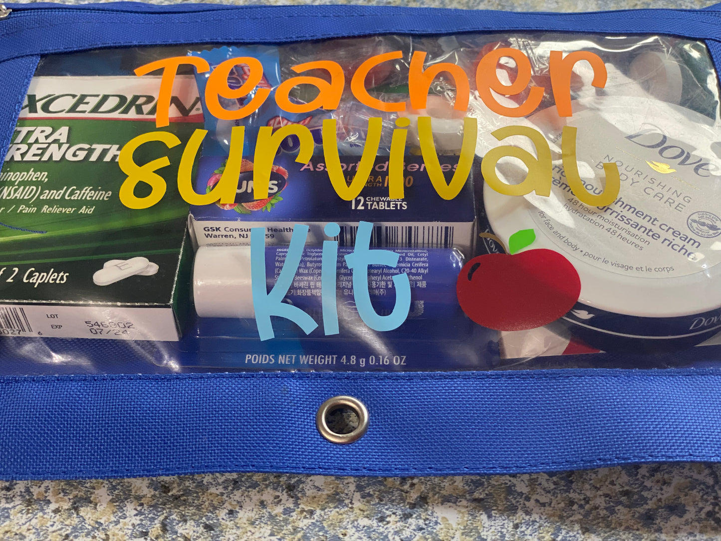 Teacher Survival Kit Pencil Pouch