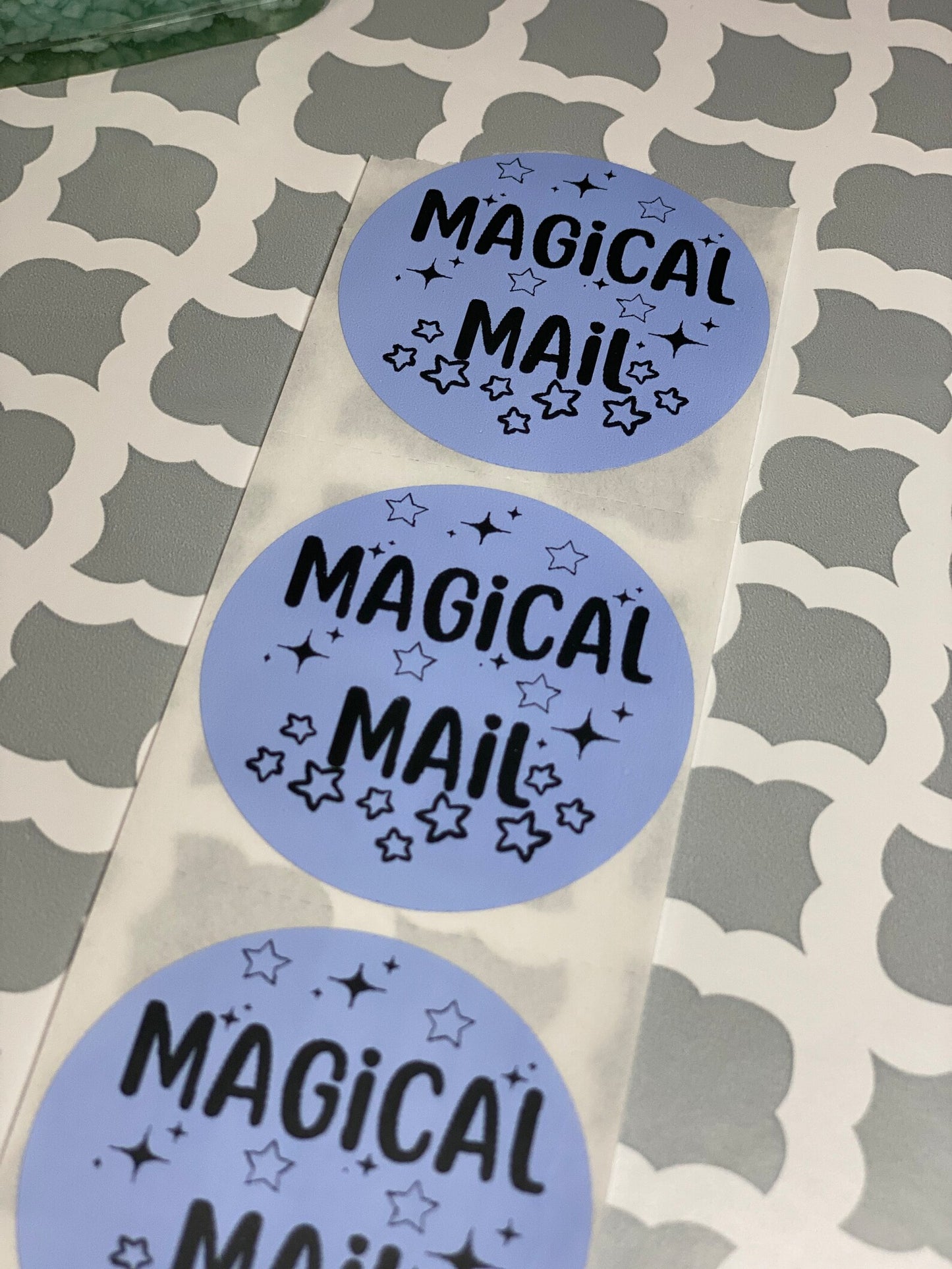 Magical Mail Thermal Printed Business Packaging Stickers